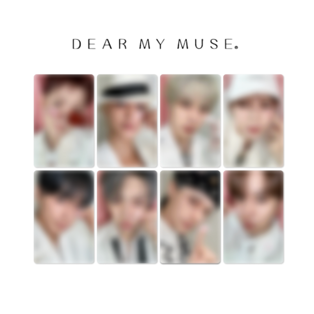 ateez dear my muse ラキドロ コンプリート PRE ORDER) ATEEZ - Golden Hour Part 5 Dear My Muse Event PC