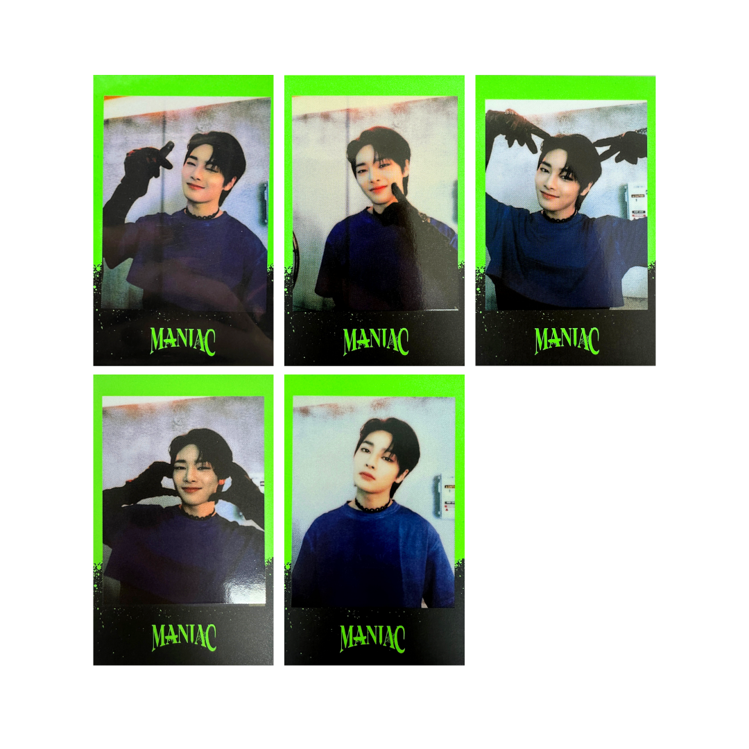 RESTOCK) Stray Kids - I.N Maniac Tour Polaroid Black Set (Version