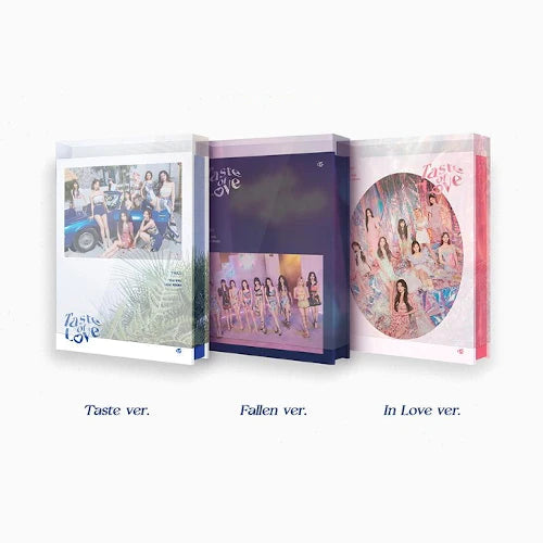 TWICE Taste of Love Fallen ver 新品未開封 TWICE - Taste of Love Album – lilakshop