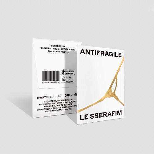 LE SSERAFIM - Antifragile Weverse Album