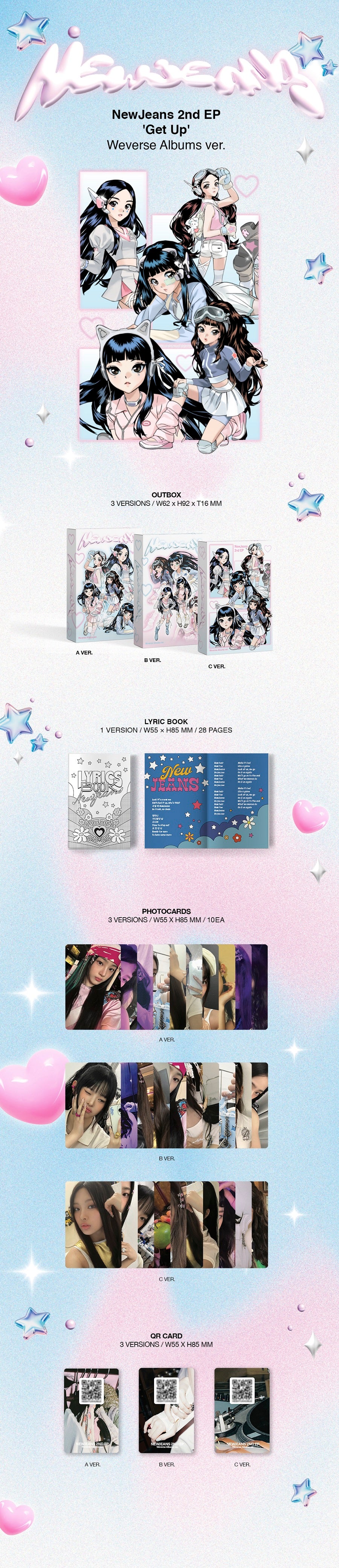 NewJeans - Get Up Album [Weverse Version] – lilakshop