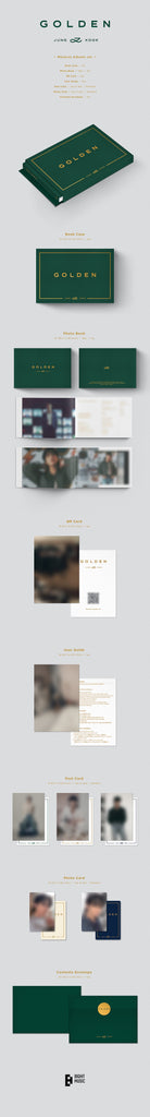 Jungkook - Golden Album Weverse Version Inclusions