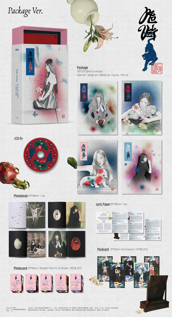 Red Velvet - Chill Kill Album Package Version Inclusions