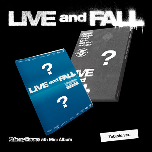 Xdinary Heroes - LIVE and FALL Album Tabloid Version