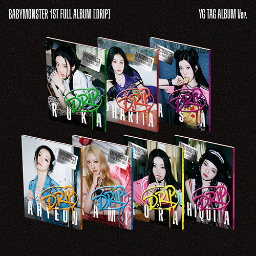 BABYMONSTER - Drip Album YG Tag Version