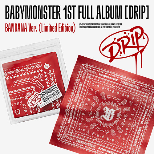 BABYMONSTER - Drip Album Bandana Version