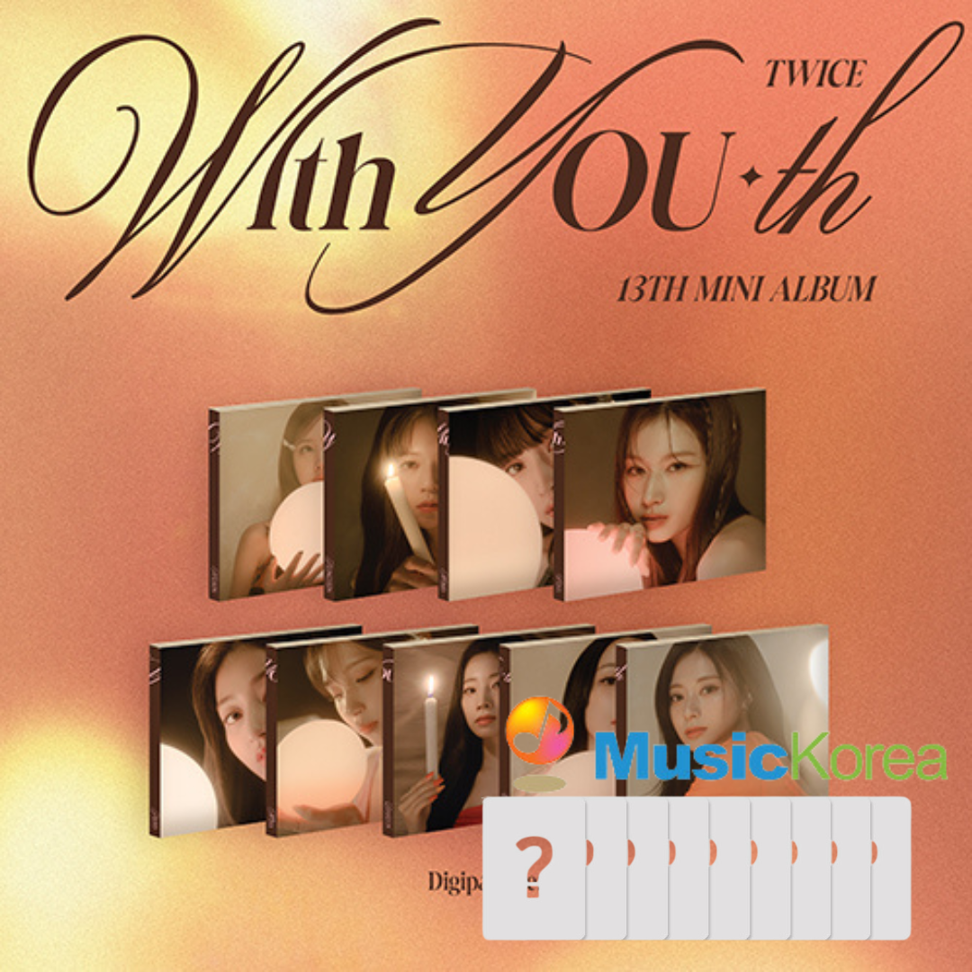 PRE ORDER) TWICE With YOU-th Album (with pobs) – lilakshop